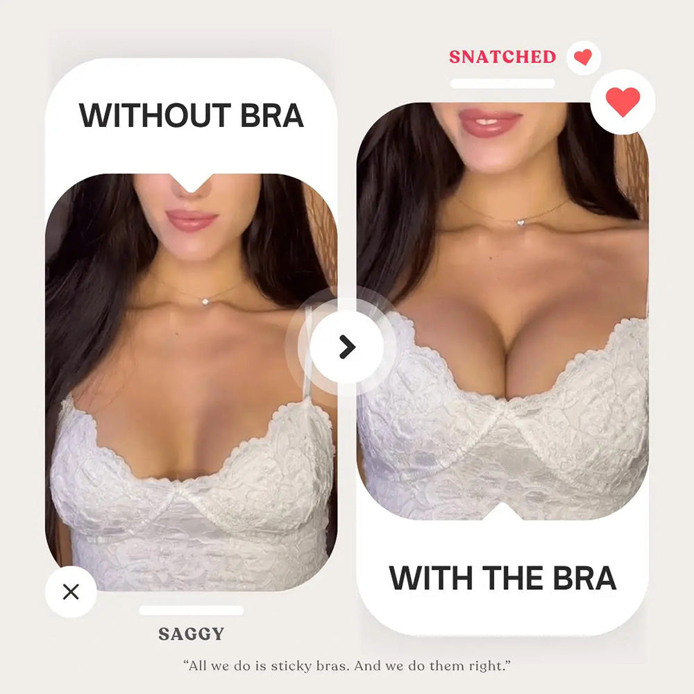 Magic Padded Sticky Bra Push Up Portable Washable