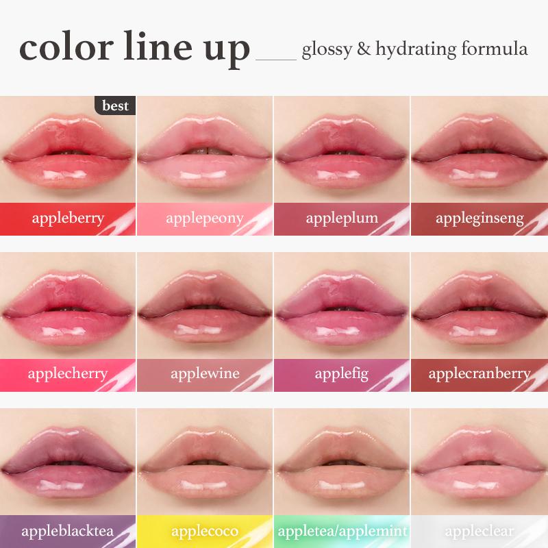 2-in-1 Hydrating Lip Oil Stain for Natural Tint & Glass-Like Shine