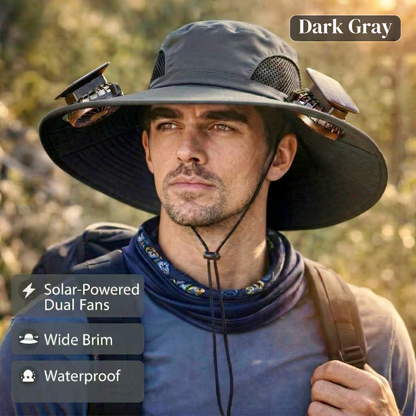 The Perfect Father's Day Gift - Solar Cooling Fan Hat