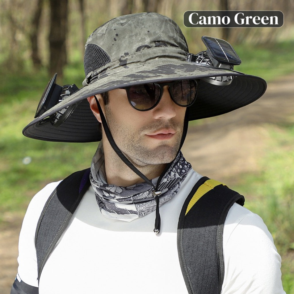 The Perfect Father's Day Gift - Solar Cooling Fan Hat