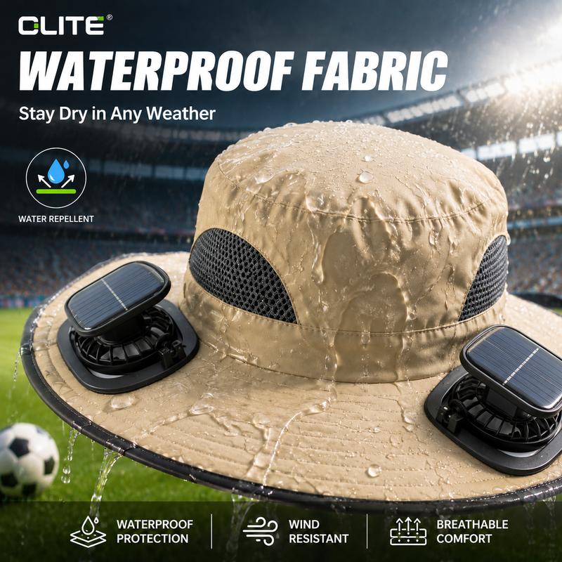 The Perfect Father's Day Gift - Solar Cooling Fan Hat