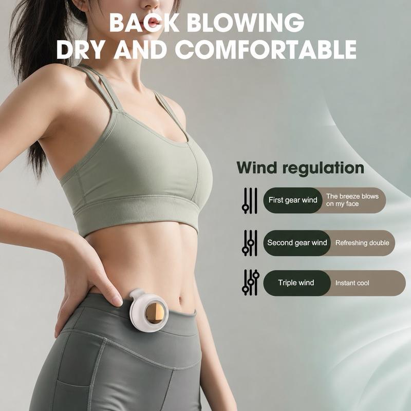 Portable Wearable Silent Mini Bladeless Cooling Fan