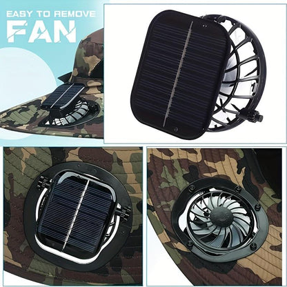 The Perfect Father's Day Gift - Solar Cooling Fan Hat