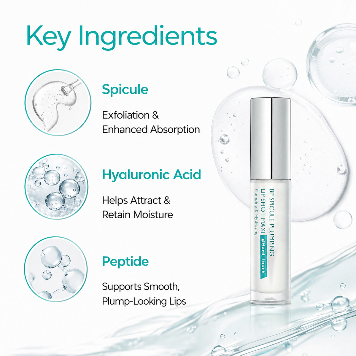 BP Spicule Plumping Lip shot
