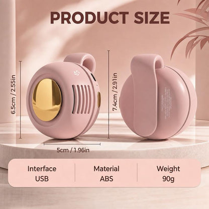 Portable Wearable Silent Mini Bladeless Cooling Fan