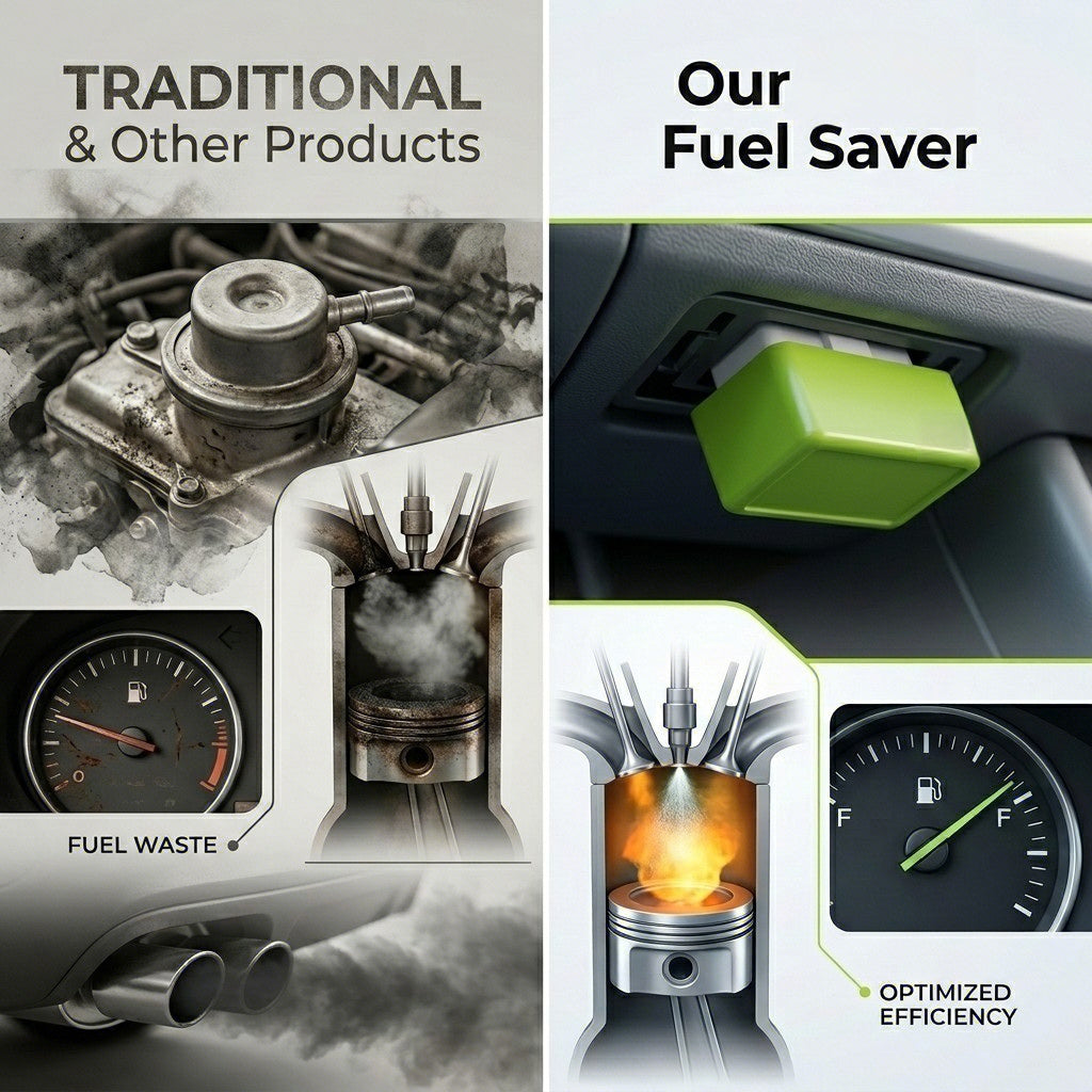 Automotive Fuel Saver, Helps Support Smoother Driving, Cleaner Engine Performance & Improved Fuel Efficiency