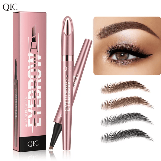 New Waterproof Micro-Fork EyebrowPencil, Long-Lasting Brow Pen forNatural Hair-Like Strokes