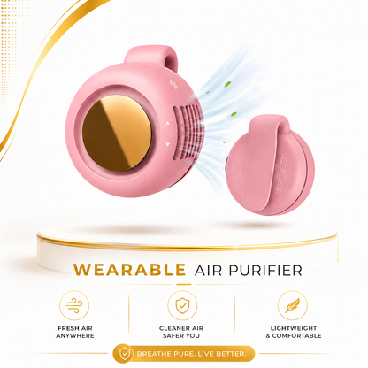 Portable Wearable Silent Mini Bladeless Cooling Fan