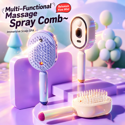 Electric Spray Air Cushion Massage Comb