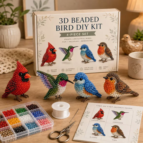 Creative Beaded Mini World 3D DIY Kit Collection