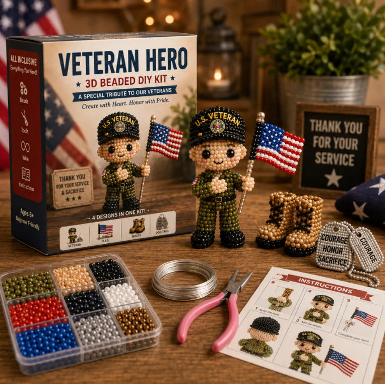 Creative Beaded Mini World 3D DIY Kit Collection