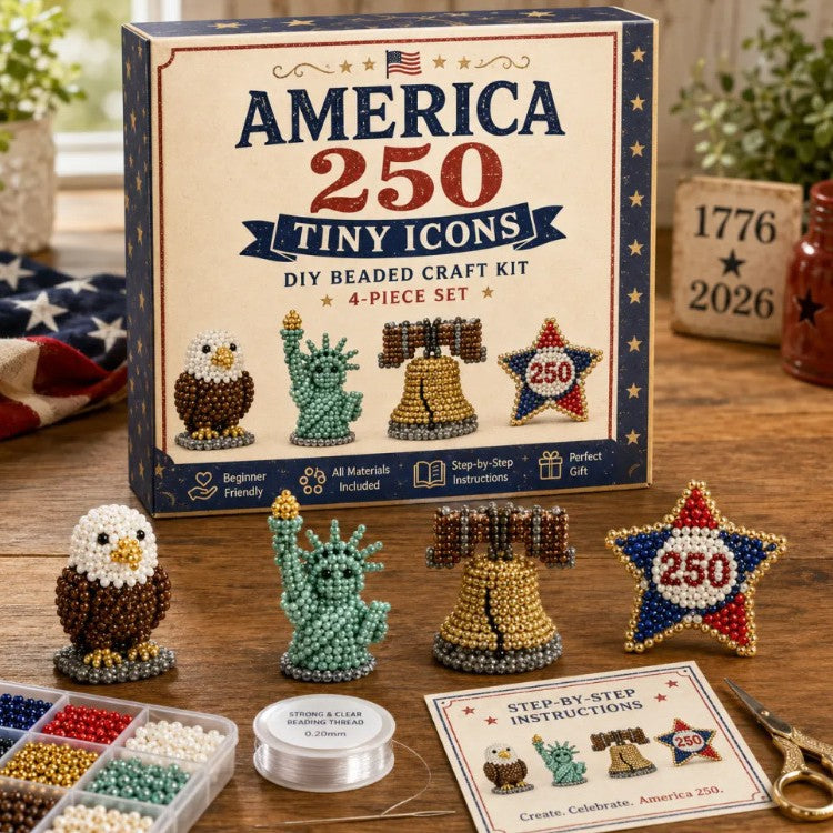 Creative Beaded Mini World 3D DIY Kit Collection