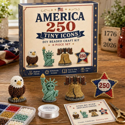Creative Beaded Mini World 3D DIY Kit Collection