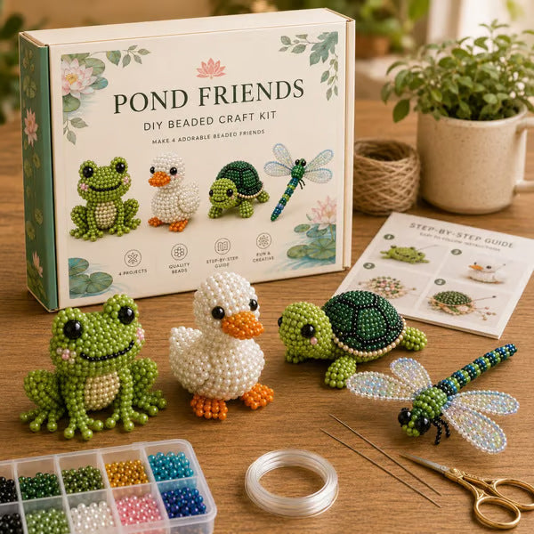 Creative Beaded Mini World 3D DIY Kit Collection