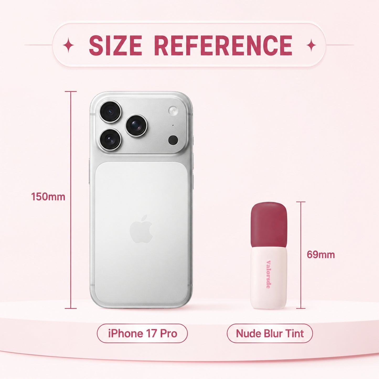 Soft Matte Nude Blur Lip Tint for Lips and Cheeks