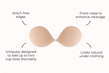 Magic Padded Sticky Bra Push Up Portable Washable